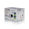 Oprawa LED V-TAC 10W biała bluetooth soczewka CCT ściemnialna IP65 VT-7710D 2700K-6500K 850lm 5 lat gwarancji